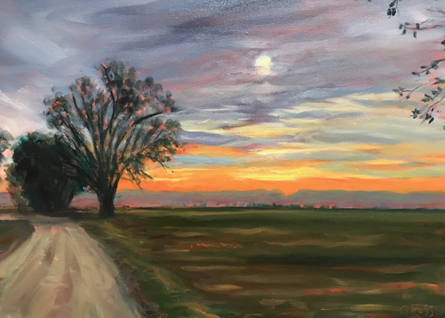 Poleline Rd., Dusk